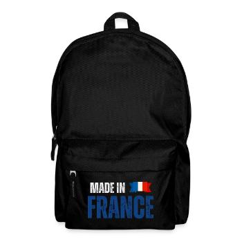Made in France, French pride - Backpack - black - Front