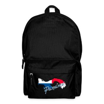 Flag of Panama, map flag of Panama - Backpack - black - Front