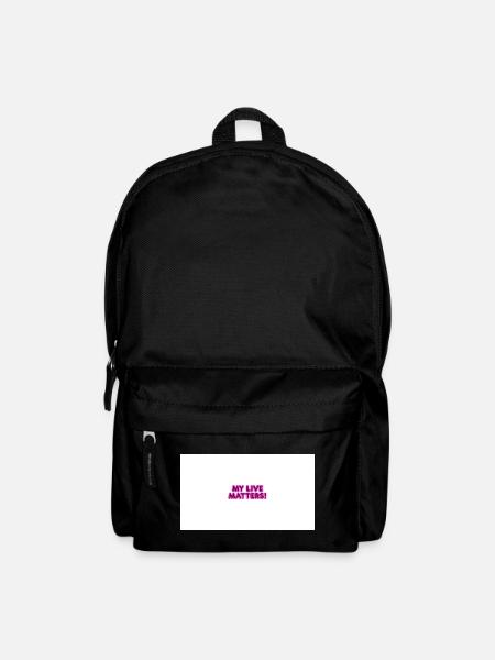 MY_LIVE_MATTERS_- - Backpack - black