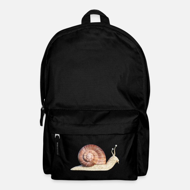 snail - Backpack - black