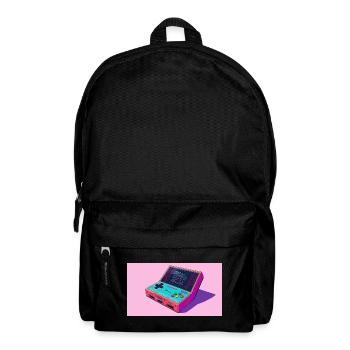 Frische Konsole - Rucksack - Schwarz - Vorne