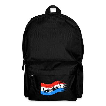 Niederlande Fahne - Rucksack - Schwarz - Vorne