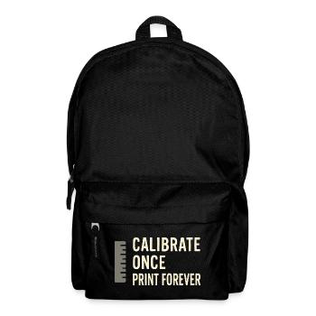 3D Printing Maker Culture DIY Crafter - Backpack - black - Front