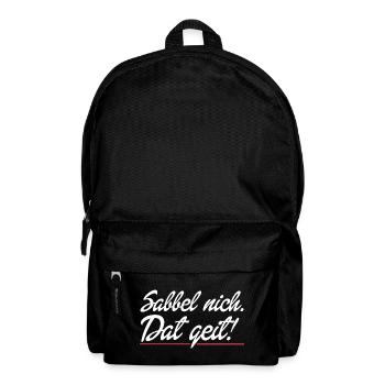 ça marche - Sac à dos - noir - Devant