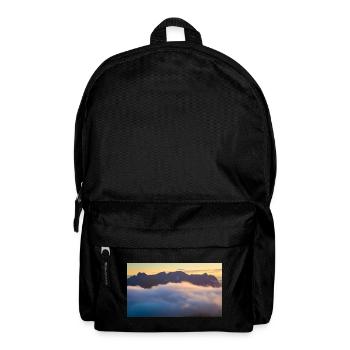 Kaiser Mountains above a sea of fog - Backpack - black - Front