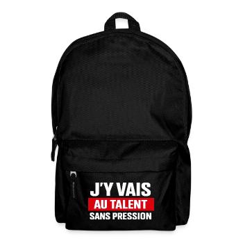 Soit j'ai raison soit tu as tort cadeau drôle  - Sac à dos - noir - Devant