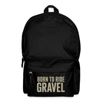 Born to Ride Gravel – Gravel Bike - Backpack - black - Front