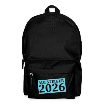 aufsteiger_2026- - Rucksack - Schwarz - Vorne