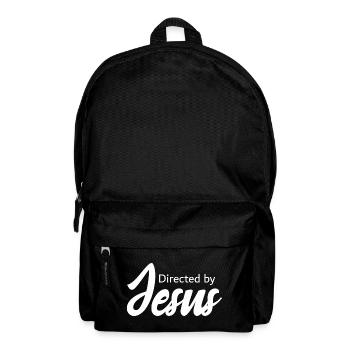 Regie_Jesus Statement - Backpack - black - Front