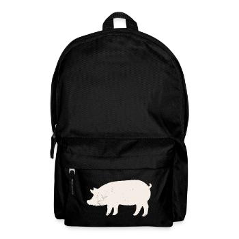 Pig - Backpack - black - Front