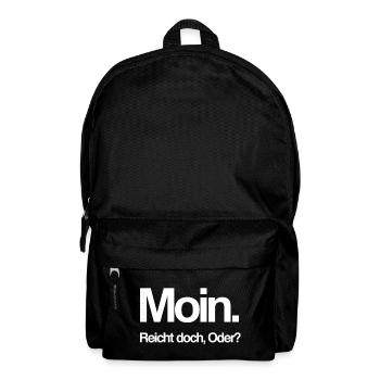 Moin - Rucksack - Schwarz - Vorne