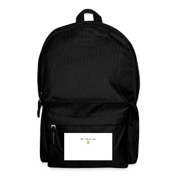 Backe die Welt einen besseren Cupcake - Rucksack - Schwarz - Vorne