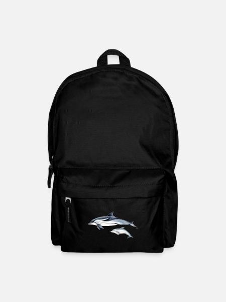 Liste Dolphin - dauphin rayé - dauphin - Sac à dos - noir