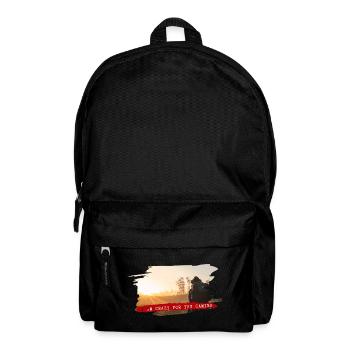 Verrückt nach dem Camino - Rucksack - Schwarz - Vorne