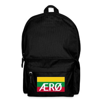 Ærø Flag Denmark Island Flag Aeroe - Backpack - black - Front