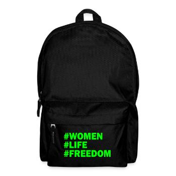 Women life freedom - Backpack - black - Front