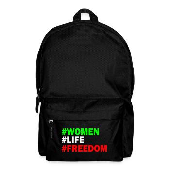 Women life freedom - Sac à dos - noir - Devant