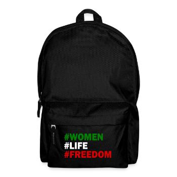 Women life freedom - Rucksack - Schwarz - Vorne