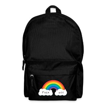 Va te faire foutre - Sac à dos - noir - Devant