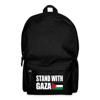 Stand with gaza - Backpack - black - Front