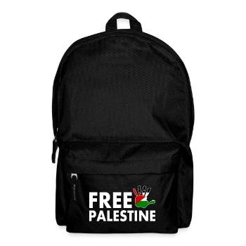 Free palestine - Sac à dos - noir - Devant