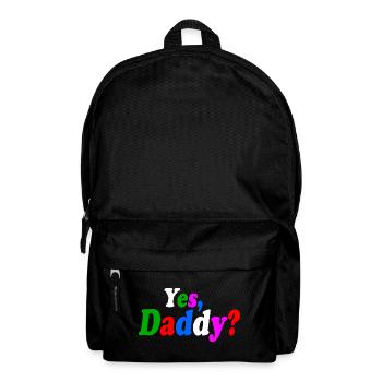 Yes daddy - Rucksack - Schwarz - Vorne