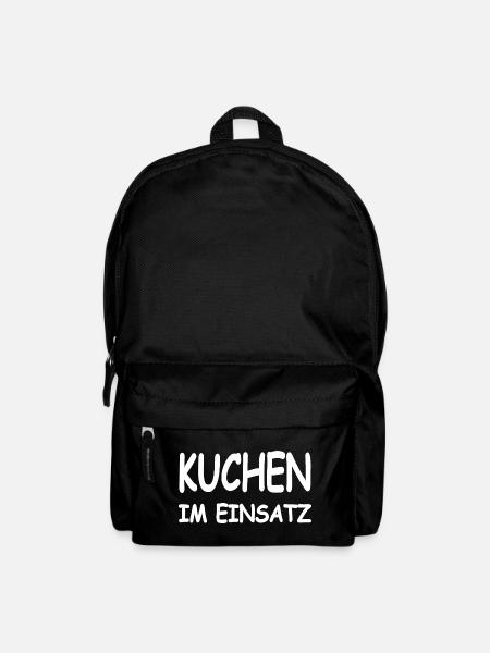 Kuchen - Rucksack - Schwarz