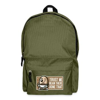 CROYEZ-MOI, BEAN LÀ FAIT ÇA - Sac à dos - vert olive - Devant