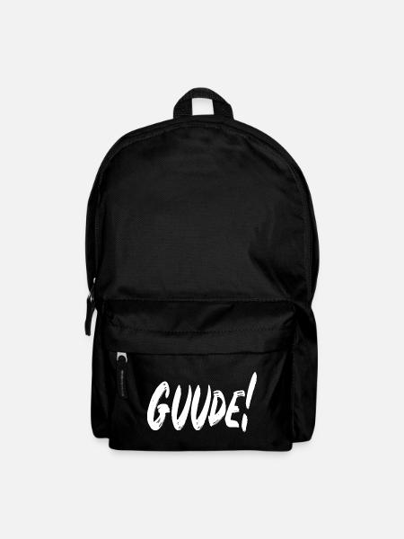 Guude! - Rucksack - Schwarz