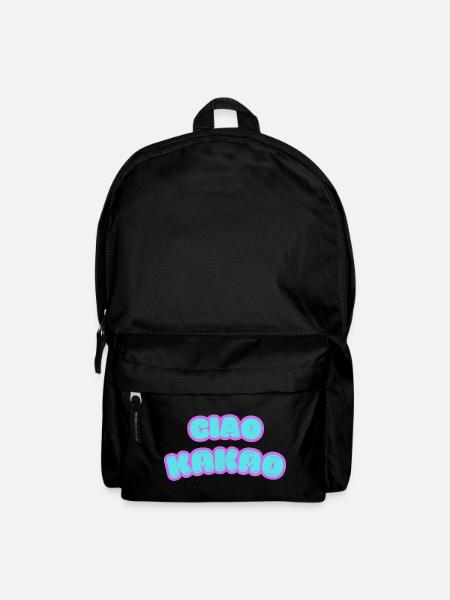 Freches Graffiti-Design mit Pastellfarben - Rucksack - Schwarz