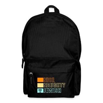 Hanukkah Chanukkah Hanukah - Rucksack - Schwarz - Vorne