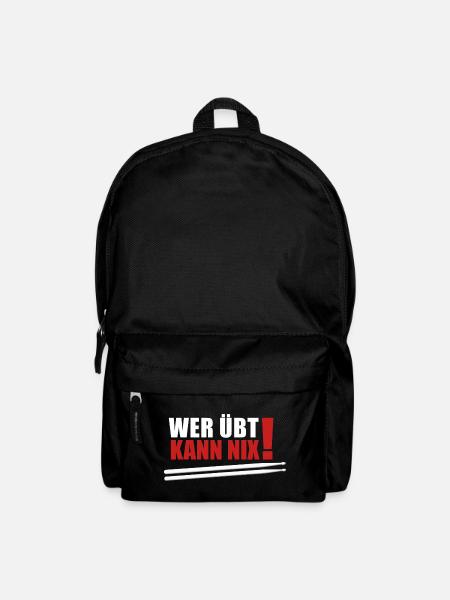 Who practices can't do anything - Backpack - black