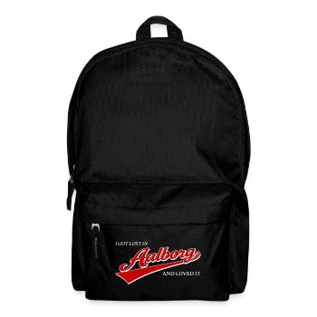 Ich habe mich in Aalborg verlaufen und es geliebt - Rucksack - Schwarz - Vorne