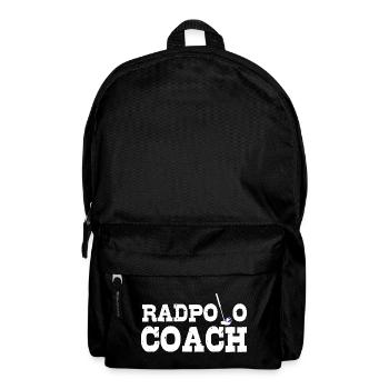 Bike Polo Coach - Backpack - black - Front