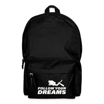Follow Your Dreams - Backpack - black - Front