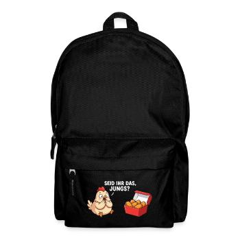 Are You the Guys Chicken Chicken Nuggets - Backpack - black - Front