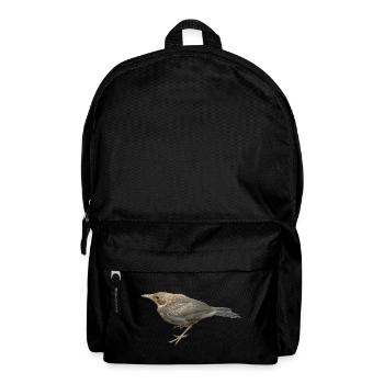 Merle Jeune Oiseau - Sac à dos - noir - Devant