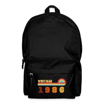 40 Year Old Black Gold Tee Born 1986 - Backpack - black - Front