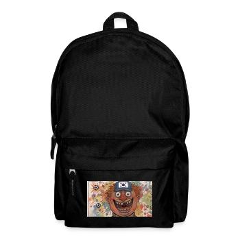 Toucher de couleur du Clown Kicker de Corée du Sud - Sac à dos - noir - Devant