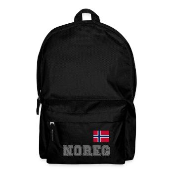 NORVÈGE - look maillot NOREG - drapeau sur la poitrine - Sac à dos - noir - Devant