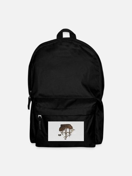Steampunk Airship Fantasy - Backpack - black