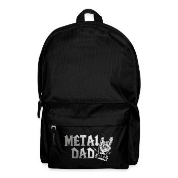Metal Dad Cadeau Papa Heavy Metal Rock - Sac à dos - noir - Devant