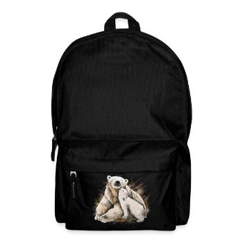 Eisbär - Rucksack - Schwarz - Vorne