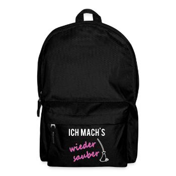 PARTNERSHIRT sauber Mama - Rucksack - Schwarz - Vorne