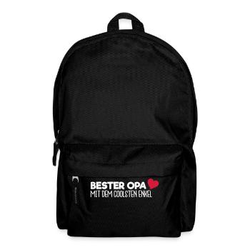 Bester Opa - Enkel - Rucksack - Schwarz - Vorne