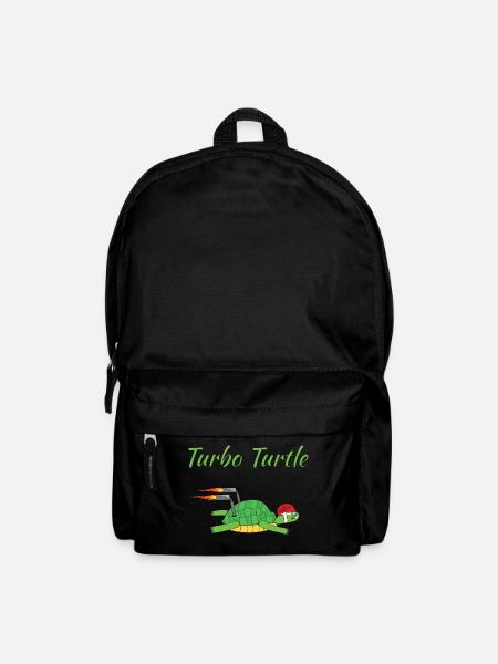 Turbo Schildkröte - Rucksack - Schwarz