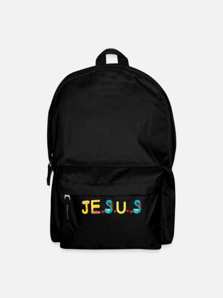Jesus - Rucksack - Schwarz