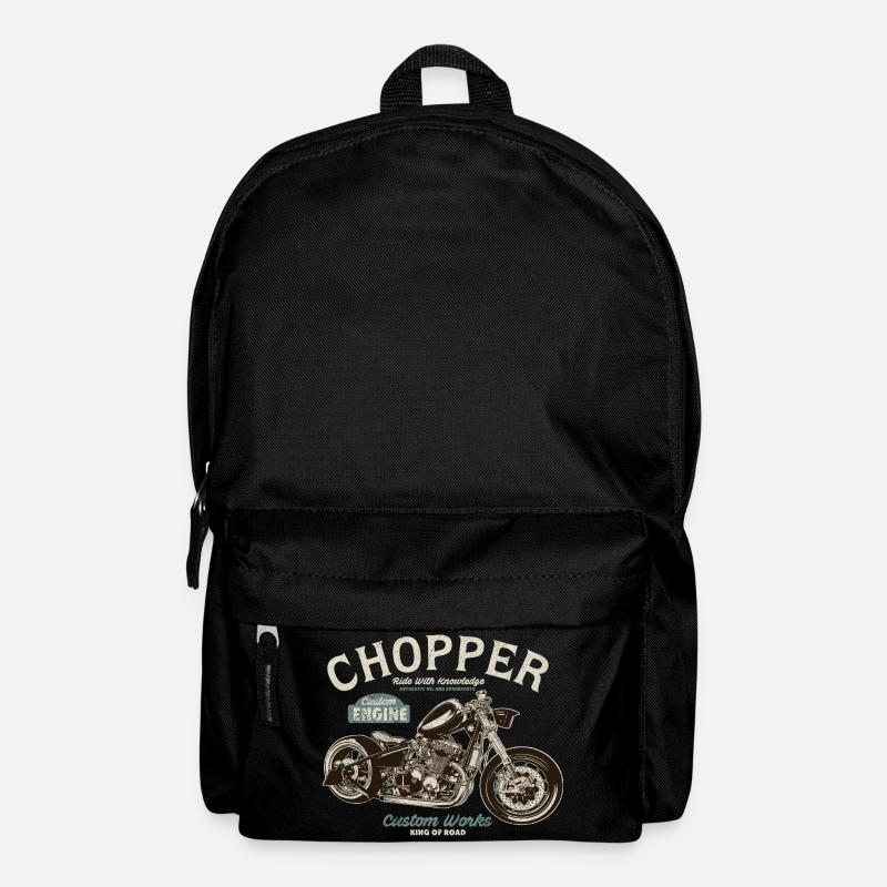 Chopper Custom Engine - Rucksack - Schwarz