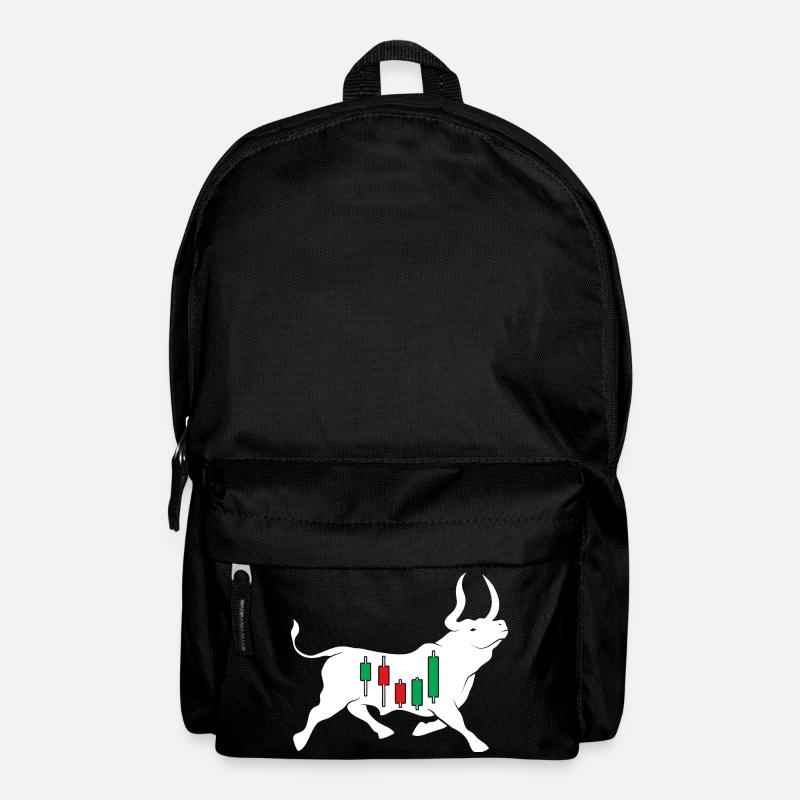 Aktienbulle - Rucksack - Schwarz