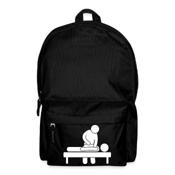 Physiotherapeut Physiotherapeutin Krankengymnast - Rucksack - Schwarz - Vorne